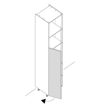 Delinia Kitchen Door Oxford Dove Grey L60Cm X H13Cm