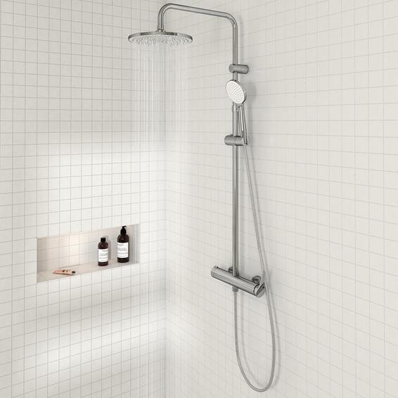 Sensea Essential Full System Shower column with Mixer Chrome