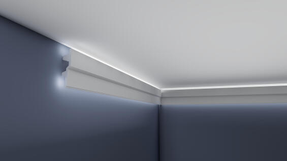 Cornice XPS LED002 2 Piece 151mm x 40mm x 2m Pack