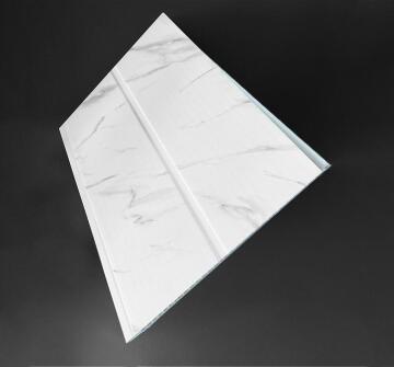 Marble PVC Ceiling Panel with groove T6mm x W300mm x L3.9m