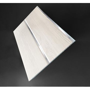 Light Wood PVC Ceiling Panel with silver groove T6mm x W250mm x L3.9m