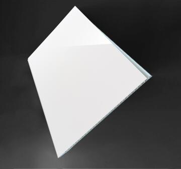 Interior Cladding PVC for Ceiling Transfer Foil High Gloss White 6mm thick-300x3900mm-panel of 1.17m2