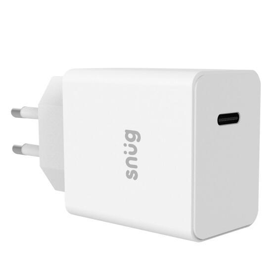 Snug 1 Port PD Home Charger 20W White