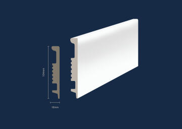 Skirting SUPREME MOULDINGS White Slim Line T16mm x W103mm x L2700mm