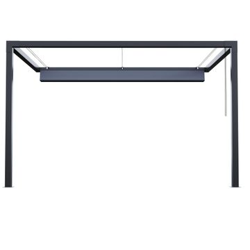 NATERIAL Manea Wall Fixed Pergola  Grey