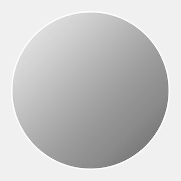 80cm Eclipse Mirror Eclipse with LED Backlit 