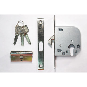Mcm hook lock 50mm nickel l&b