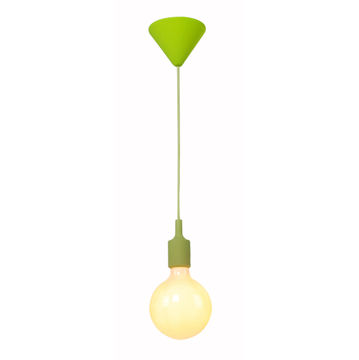 pendant light silicone  lime