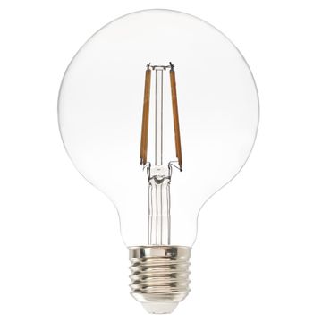 Lexman  g95 e27 led general light bulb warm white 7.3w