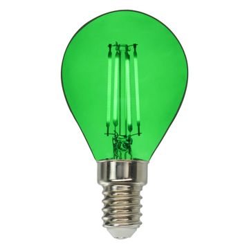 Lexman G45 E 14  LED Decorative Light Bulb Green 4.5W