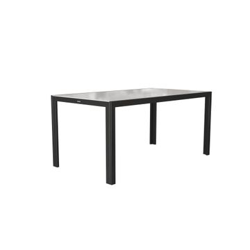 Naterial Lyra II Aluminium Patio Table Anthracite L160cmxW90cmxH75cm (Excludes Chairs)