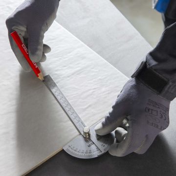 Dexter stainless steel protractor angleg