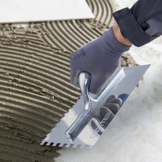 Dexter trowel s/steel 10mm
