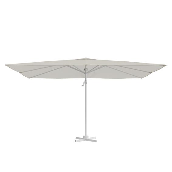 SIDE UMBRELLA AURA STEEL RECT 390 WHITE