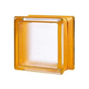 Glass block mini apricot