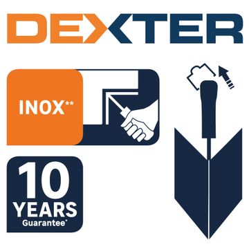 Dexter external angle trowel bimaterial