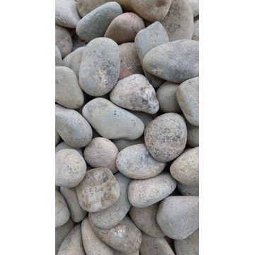 Garden Pebble Camel White 30-50mm 15.9kg