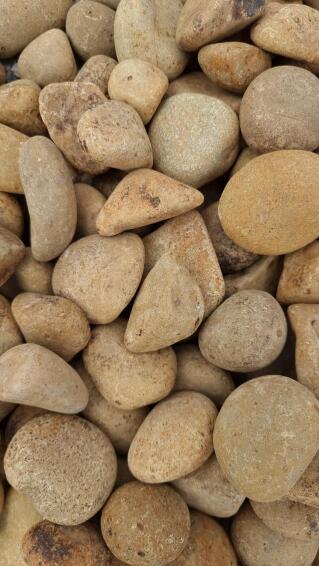 Garden Pebble Camel Geel 40-70mm 18.5kg