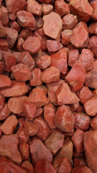 Garden Pebble Red Jasper 25-55mm 17.2kg