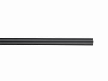 Curtain Pole INSPIRE Extendable Black 25-28mm Thick 120-210cm Long