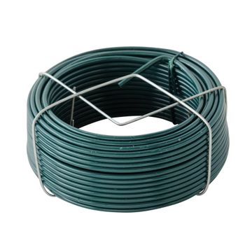Wire steel plastic coated CW24 black diameter 1.5mm/27mm length 20m STANDERS