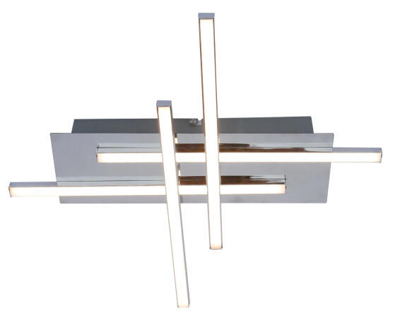 WALL LAMP SMD 4X5W 1230LM METAL+ACRYL CH