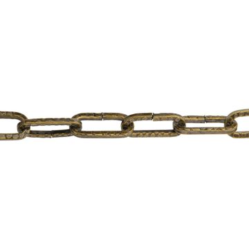 CH11 CHANDELIER SQUARE HAMMERED WIRE D2MM L 25M ANTIQUE BRASS