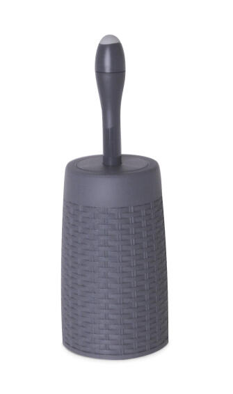Toilet Brush Holder Plastic SENSEA Cottage grey