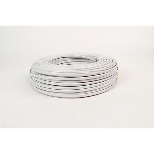 Electrical Cable Flat Twin And Earth  White 3X2.5mm 100m