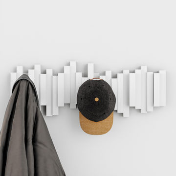 Umbra sticks wall hooks white w49xd18xh3cm