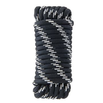 Rope braided fiber RO43 PP black tech diameter 12mm length 10m Standers