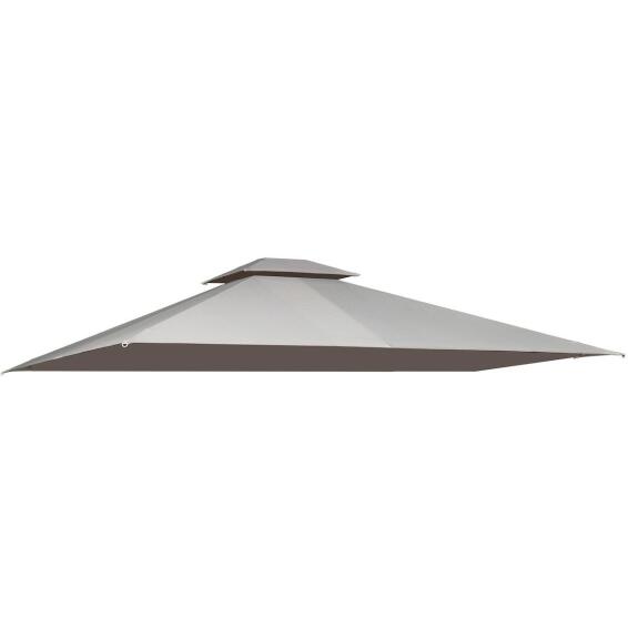 Naterial Oxis Gazebo Awning Replacement Cover 300cmx400cm | LEROY ...