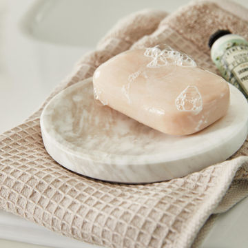 Sensea Jazz Soap dish Marble White