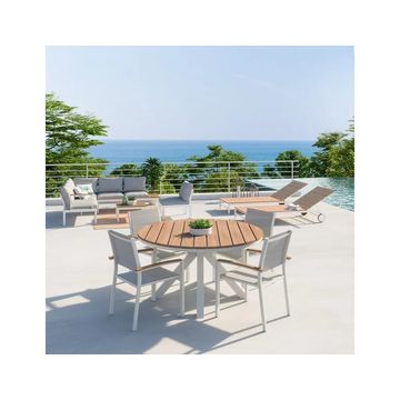 Outdoor Dining Table San Diego White