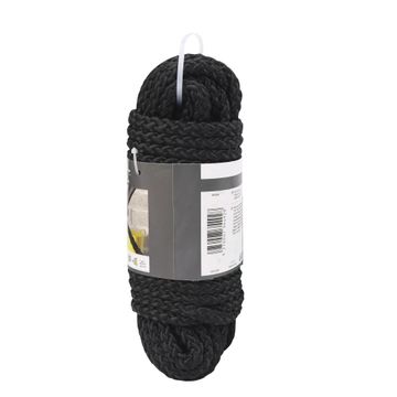 ROPE HOLLOW RO50 PP BLACK D10MM L15M