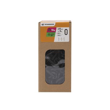 CH4 PP/PE PLASTIC CHAIN D 6MM L 5M BLACK
