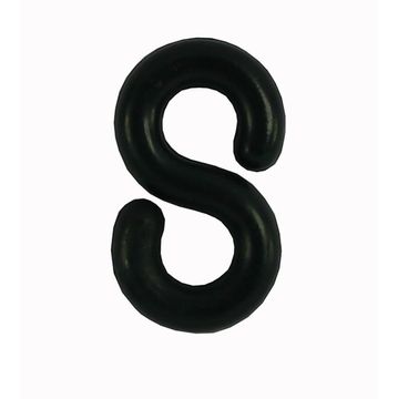 ESS plastic hook black 8mm 2pc krafft