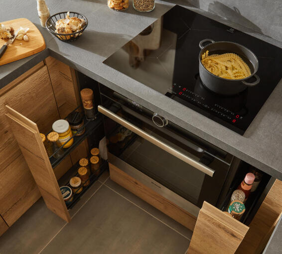 Delinia Kitchen Door Tokyo Oak L60Cm X H77Cm 
