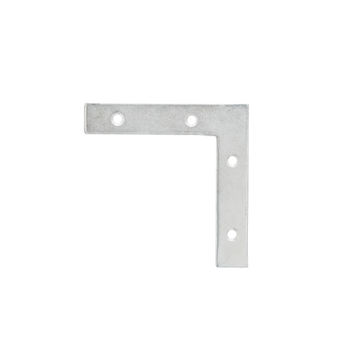 Corner brace flat with screws MACKIE 100 x 100mm 2pc 