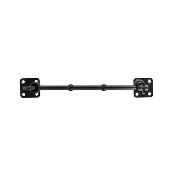 Cabin hook stainless steel MACKIE black 200mm