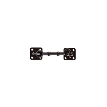 Cabin hook stainless steel MACKIE black 100mm