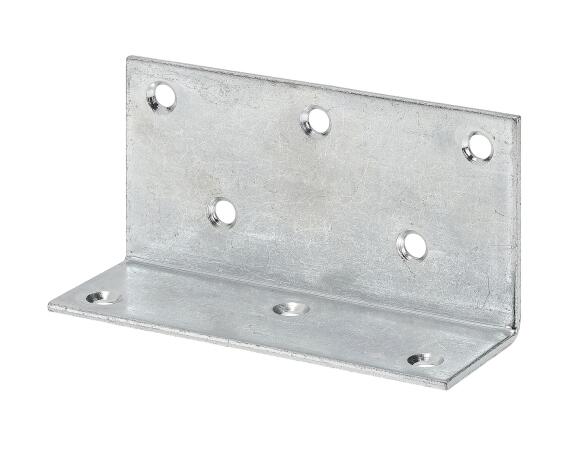 Wide bracket galvanized VORMANN 75x40/25mm