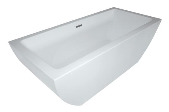 Bijiou Acrylic Caen Freestanding Bathtub W180cmxD80cmxH72cm