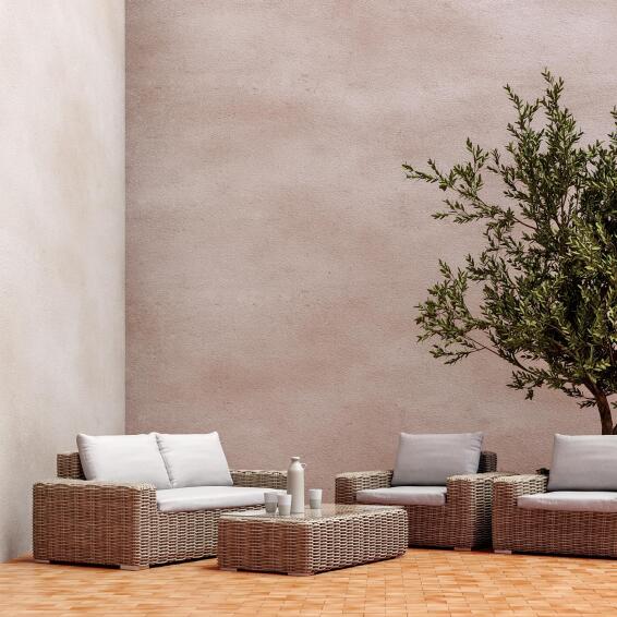 Patio Furniture Set NATERIAL Ayamo Natural LEROY MERLIN South Africa