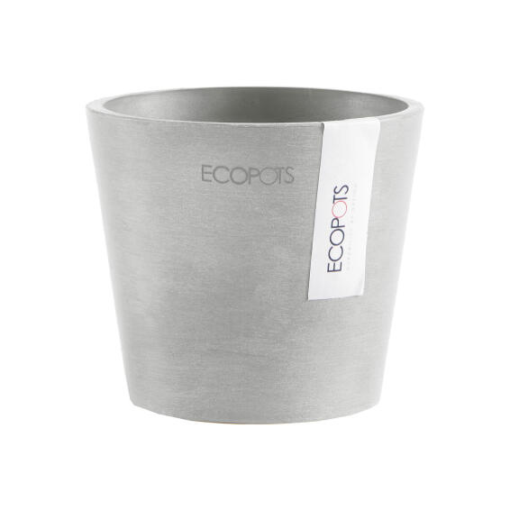 ECOPOT AMSTERDAM 10.5 WHITE GREY