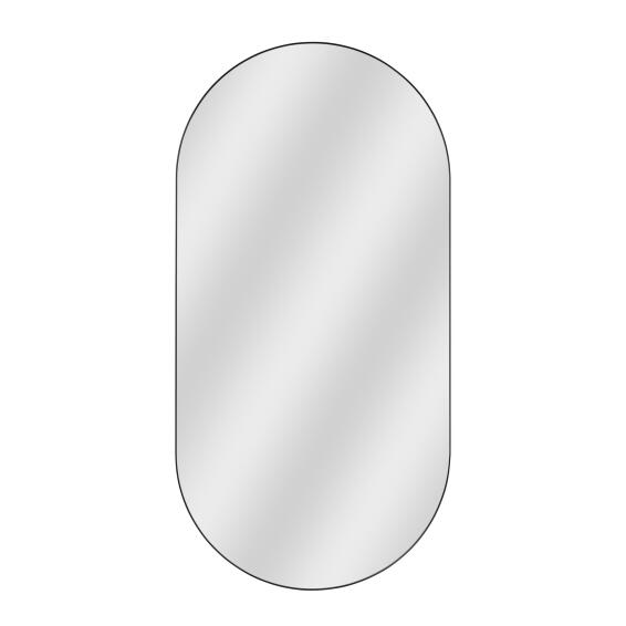 Inspire  oblong mirror black 60x120cm 