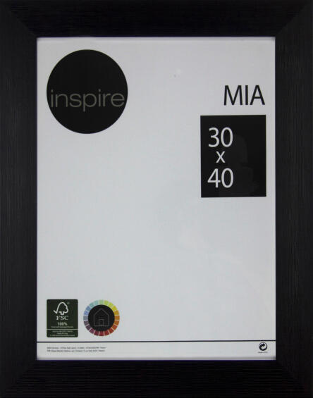 Inspire frame mia black 30x40cm