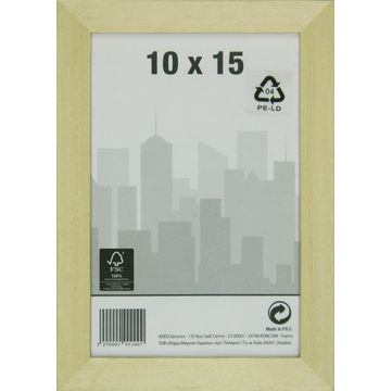 Fp natural wood frame 10x15cm