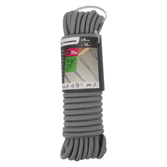 Bungee cord Standers grey L10m  D8mm