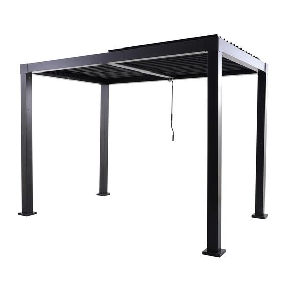 NATERIAL BIOCLIMATIC  PERGOLA 313X198 DARK GREY
